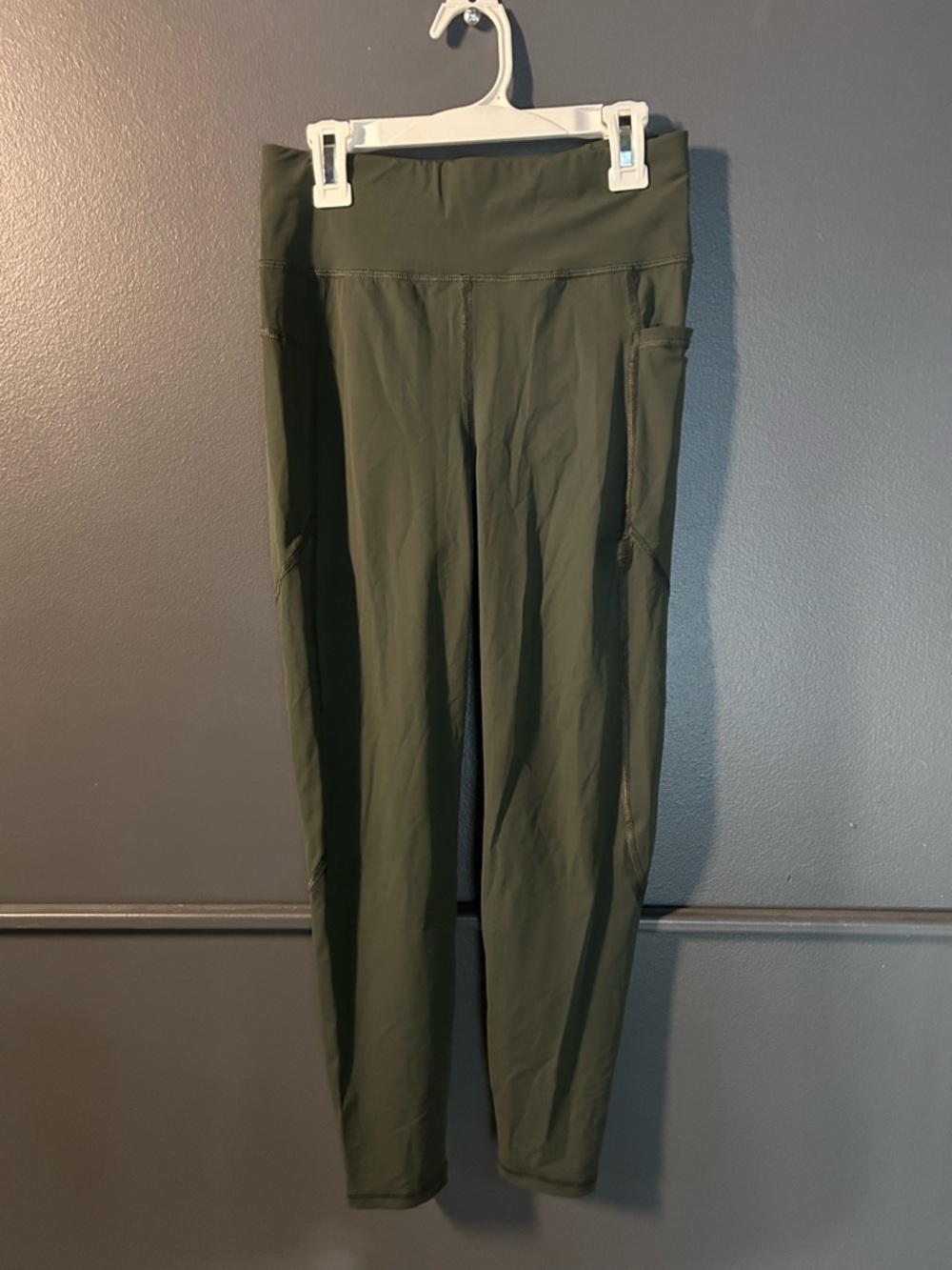 Sweaty Betty Olive High-Waist Zero Gravity Leggings
